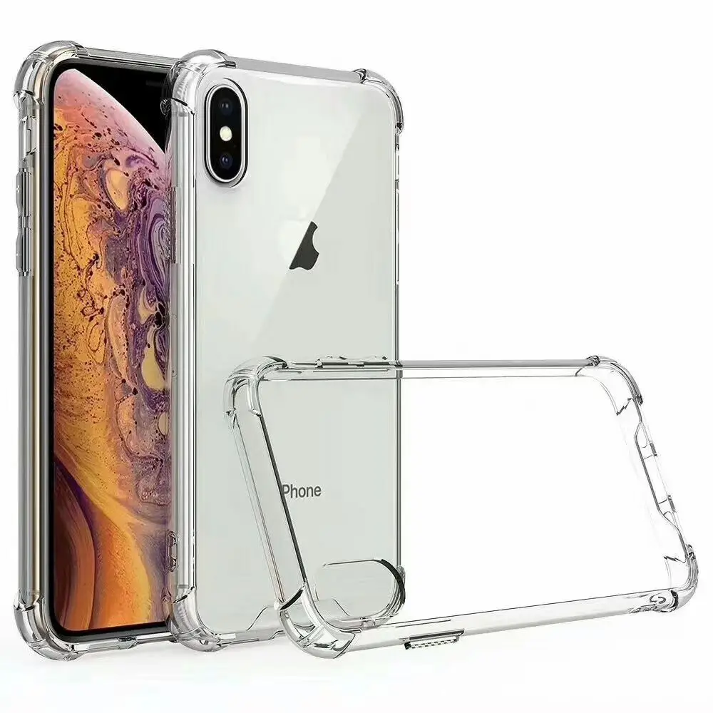solide Leidinggevende Appal Shockproof Clear Protect Cover For Iphone X Case Soft Tpu Hard Plastic Back  Case For Iphone 6s 6 7 8 Plus 5 5s 11 Xs Max Xr Case - Buy Acrylic+tpu  Transparent