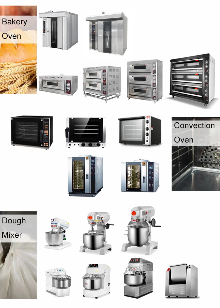 Complete Bakery Machines Industrial Full Set Bread/cake/bakery Baking