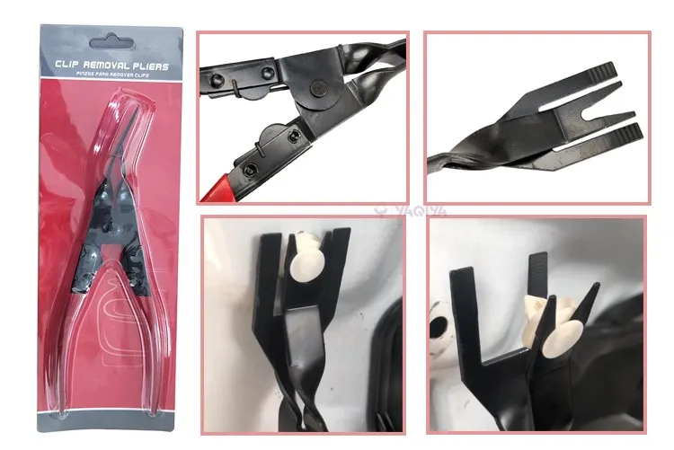 Without tool. ACP щипцы. E-clip remove.