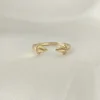 LOZRUNVE Jewelry Manufacturers Italy Adjustable Sterling Silver Spike Rings 925 2020 Wholesale