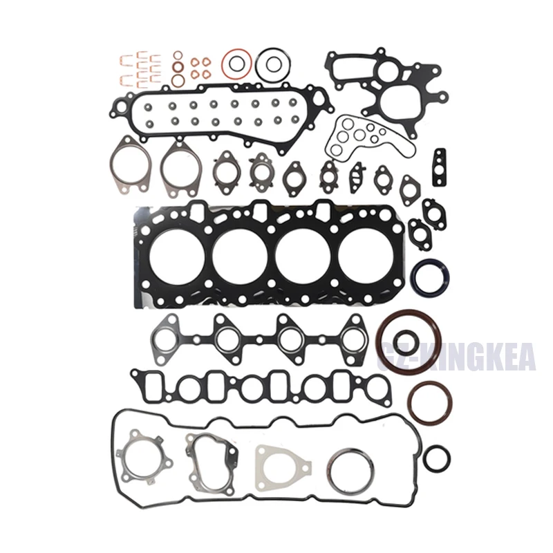 cylind head 2KD FTV Full Engine Rebuilding Gasket Set 04111 30030 For Hilux Hiace Bus