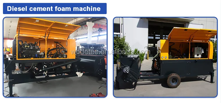 foam concrete production line