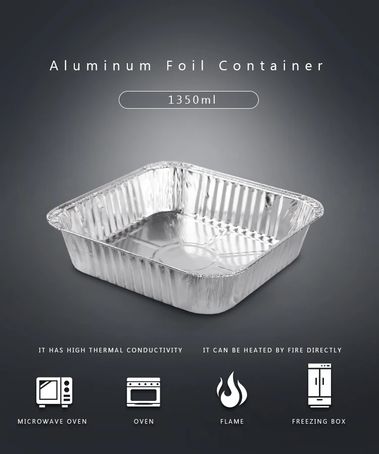 Philippines Market Packing Aluminium Tray Baking Trays Pans Aluminum
