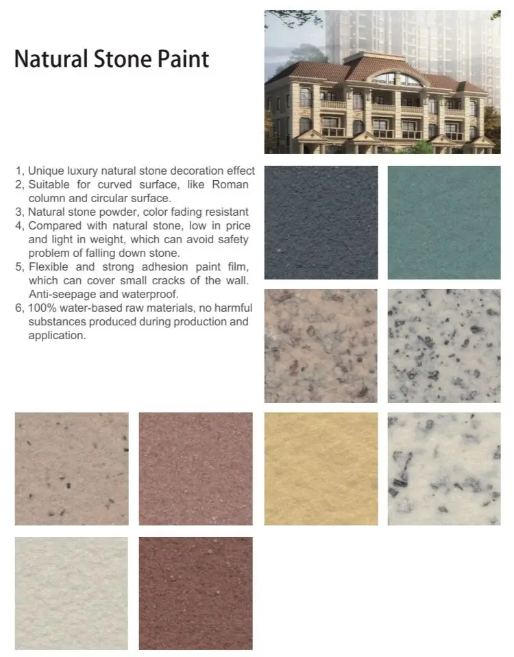 Maydos Natural Stone Paint Easy Modelling Stonelike Coating Granite