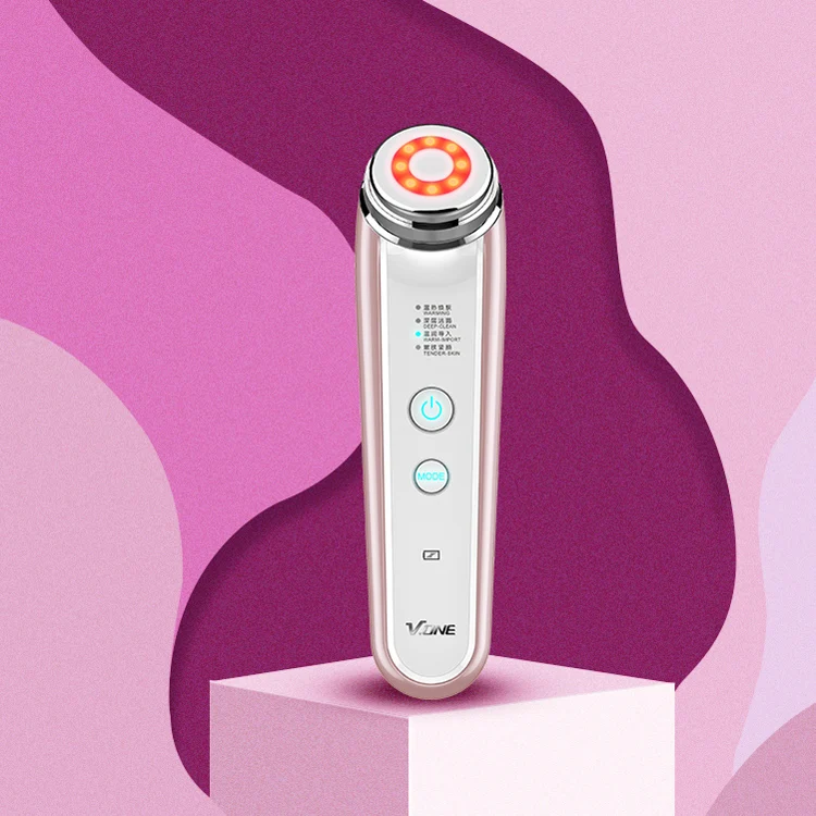 Phototherapy Ems Ultrasonic Portable Iontophoresis Beauty Skin Care