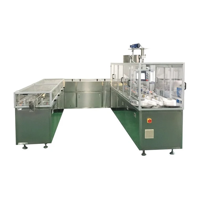 Farmacéutica U automática tipo supositorio de línea de producción de la máquina de llenado