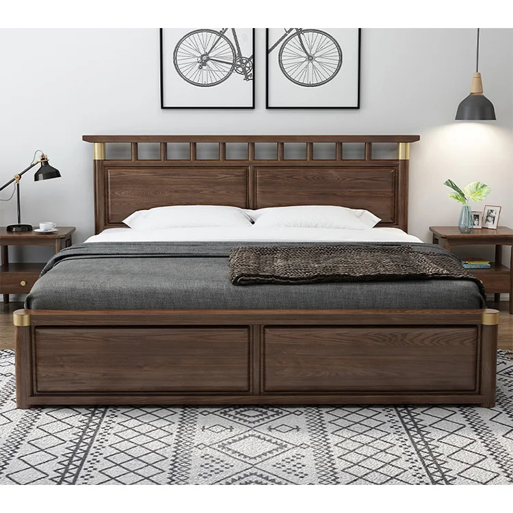 product-BoomDear Wood-Customizable multi function new design hot sale soild wood high box bed furnit-1