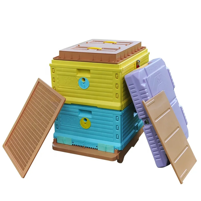 
Plastic bee hives double layers Langstroth beehive plastic Langstroth hive 