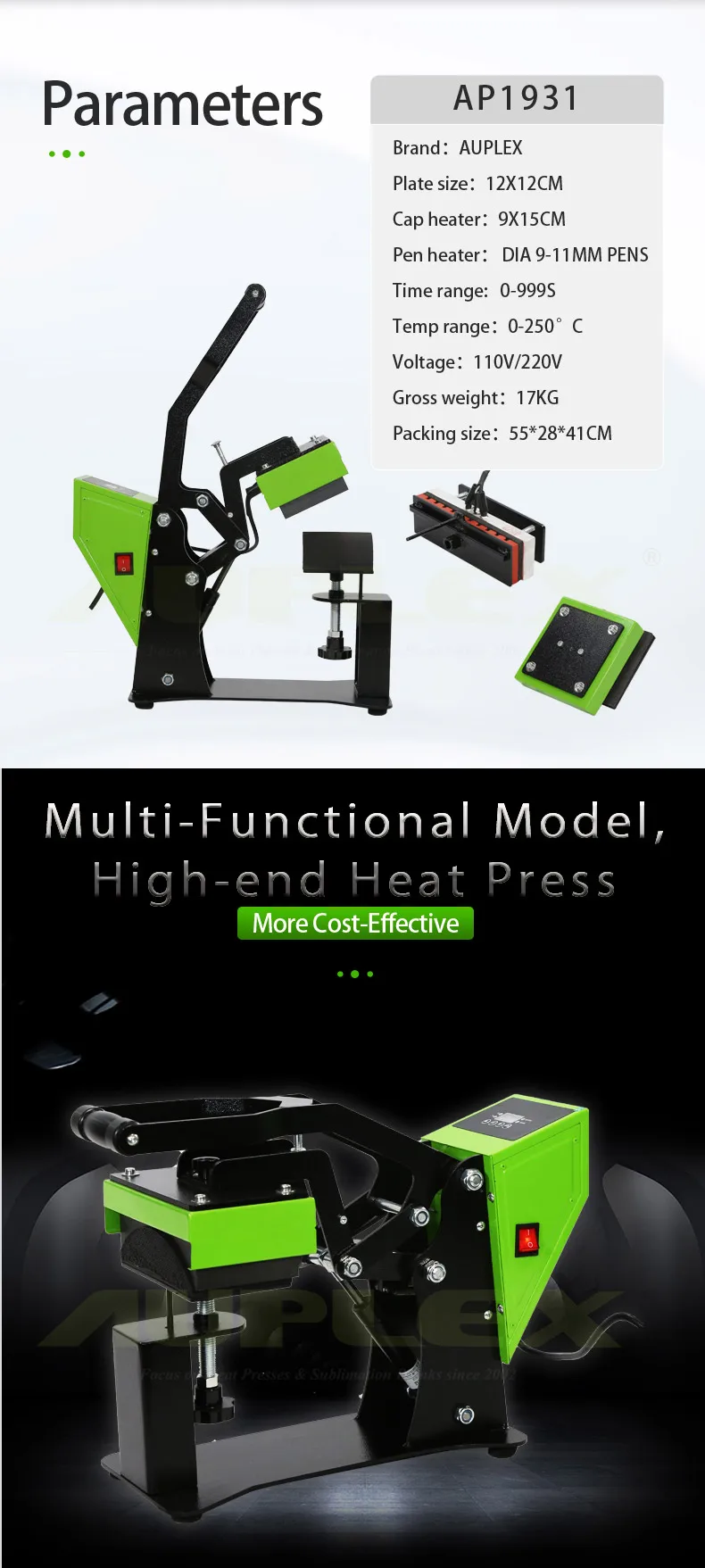Digital Control Box For Combo 3 In 1 Heat Press Machine Custom Heat
