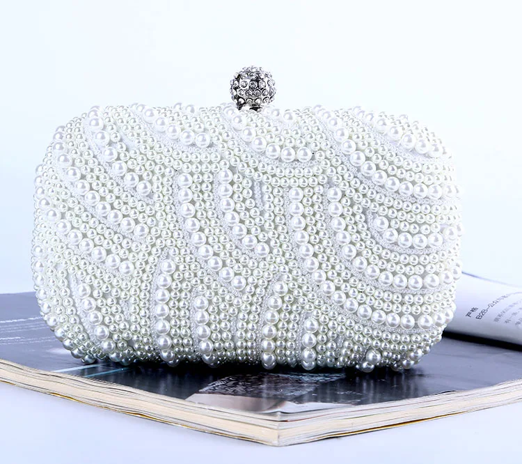 Womens Pearl Evening Bags