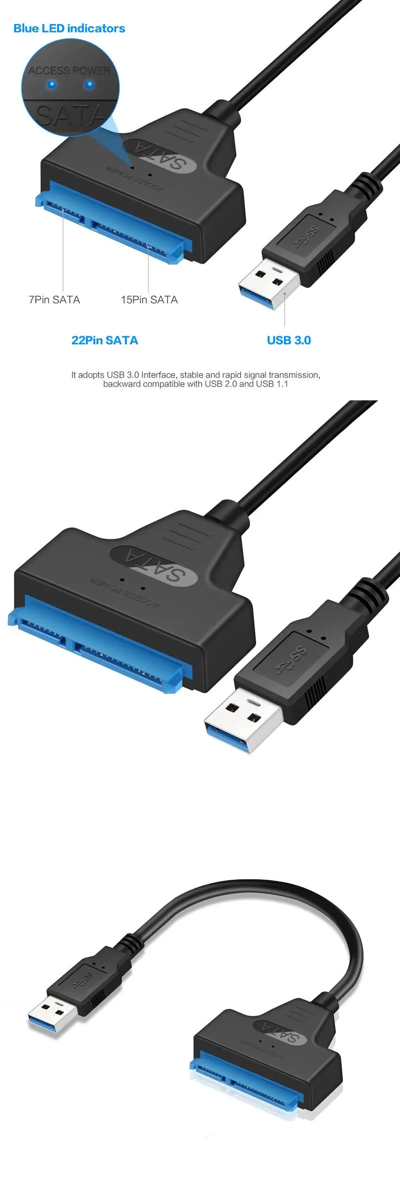 usb to ide sata adapter not working