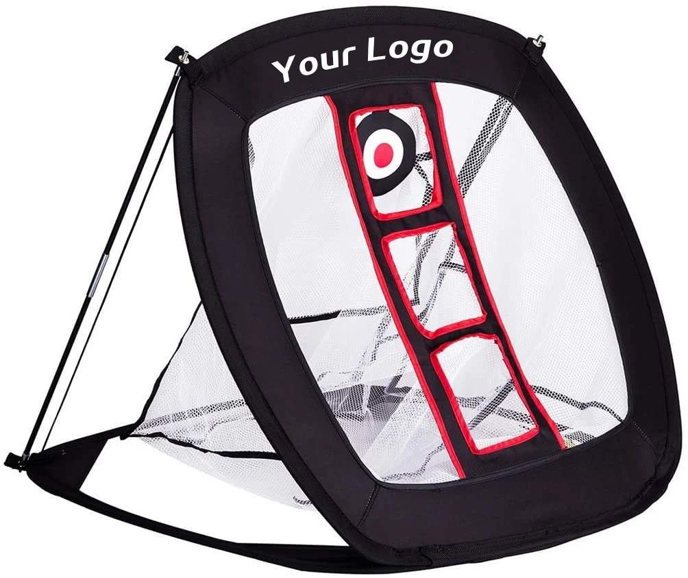 
Custom Logo Pop Up Golf Chipping Net Indoor Outdoor Collapsible Golf Accessories Golfing Target Net for Accuracy Swing Practice <strong><span style=