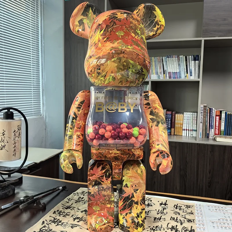 70cm Bearbrick 1000 Flower Series Resin Statues - Unique Home