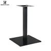 Custom industrial metal table legs square table base for sale