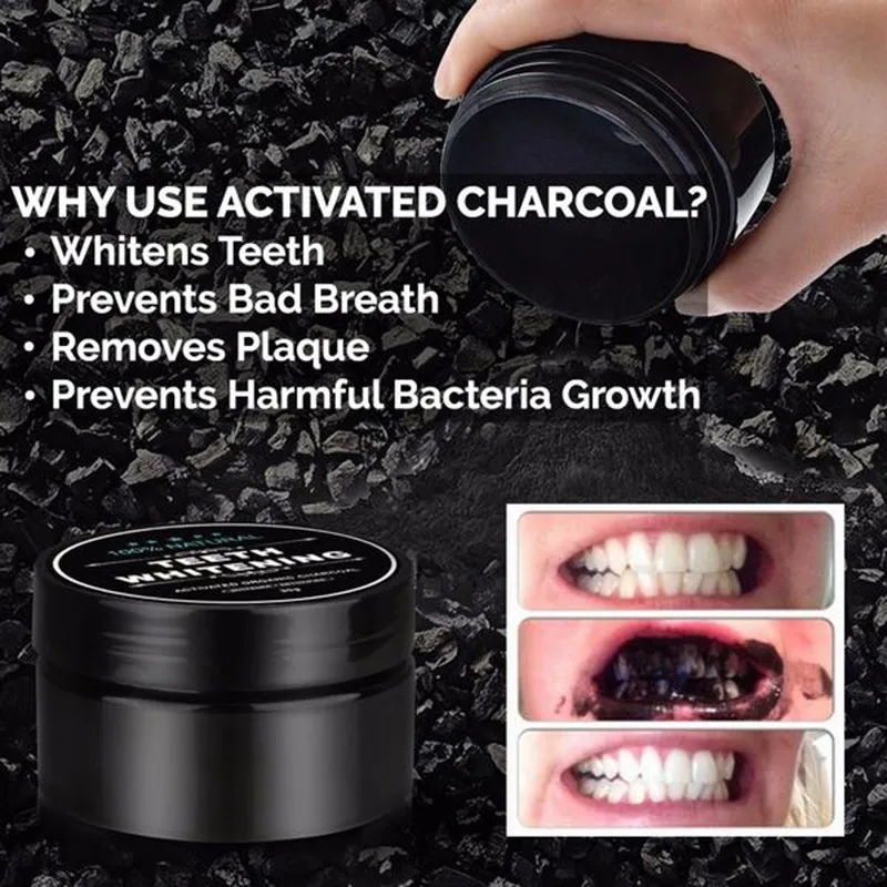 30g Organic Teeth Whitening Powder Private Label Oral Care ...