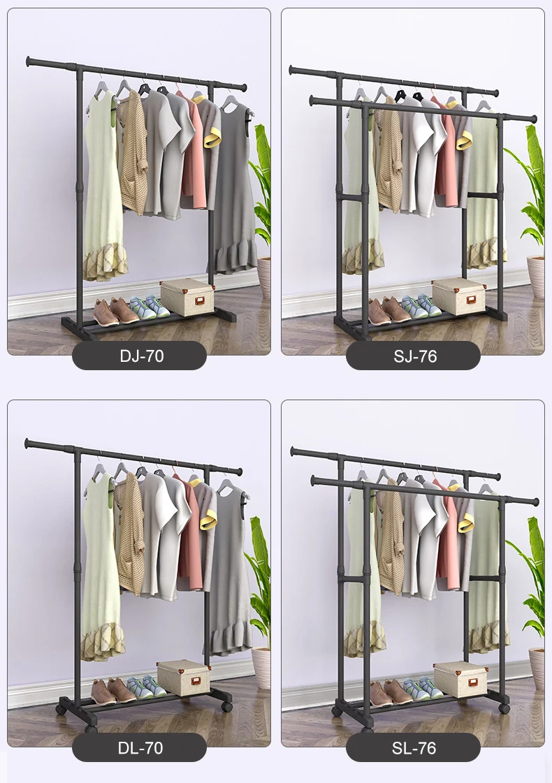 High Quality Indoor Portable Clothes Rack - Buy Portable Clothes Rack ...