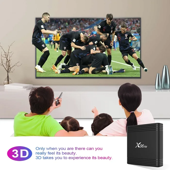 X96 Air android smart tv box Amlogic S905X3 adult channels android tv box android 9 setup box x96 air