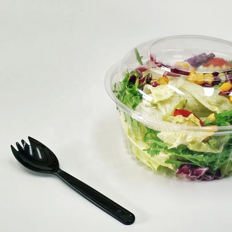 hot selling transparent fresh fruit cut bowl 32oz plastic fruit