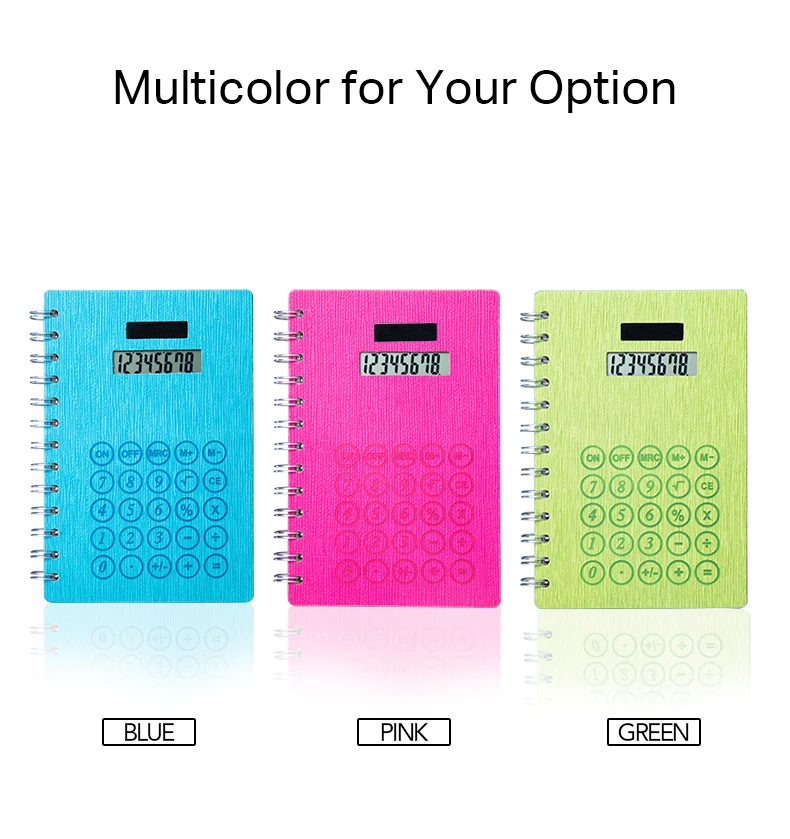 Caderno Escolar with Calculator