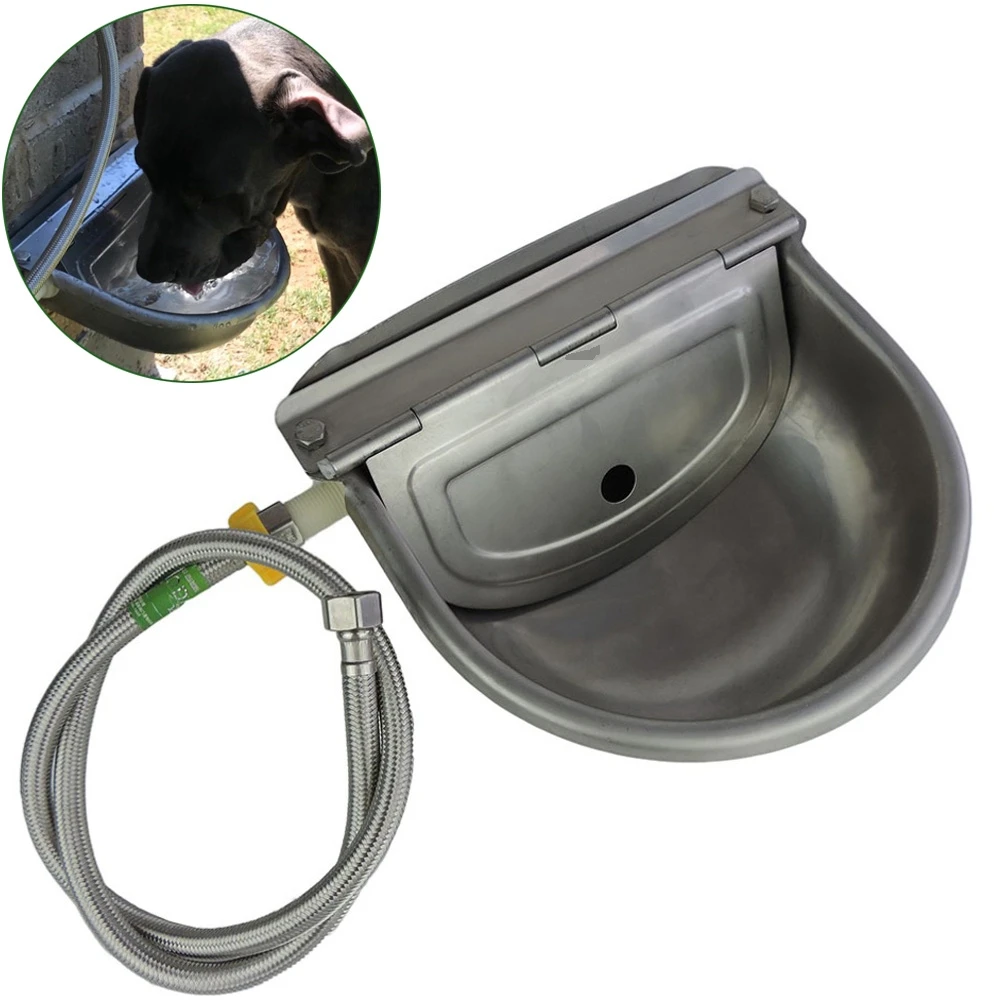 Stainless Steel Cattle Water Bowl Reliable And Good Cattle Horse