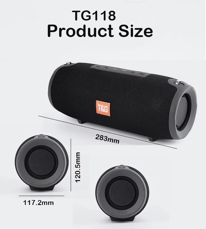 China factory supplied top quality portable wireless bluetooths speaker with microphone - ANKUX.COM