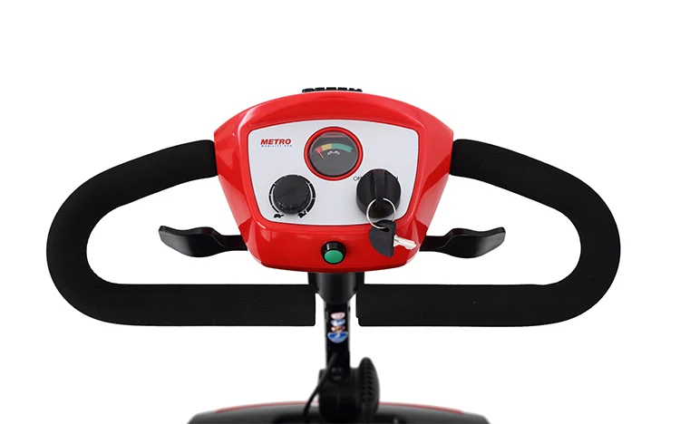 Rehabilitation Therapy Supplies Foldable Lightweight Travel Electric Mobility Handicapped Scooter