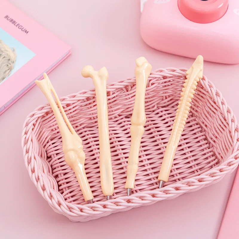 Promotional Creative Novelty Design Plastic Medical Bone Shape Ball Pen