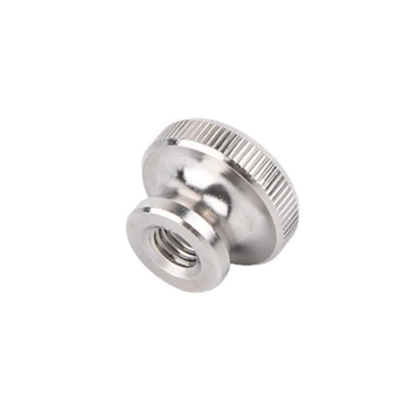 Din466 Uxcell Knurled Thumb Nuts M8 Round Knobs With Collar Knurl Thumb