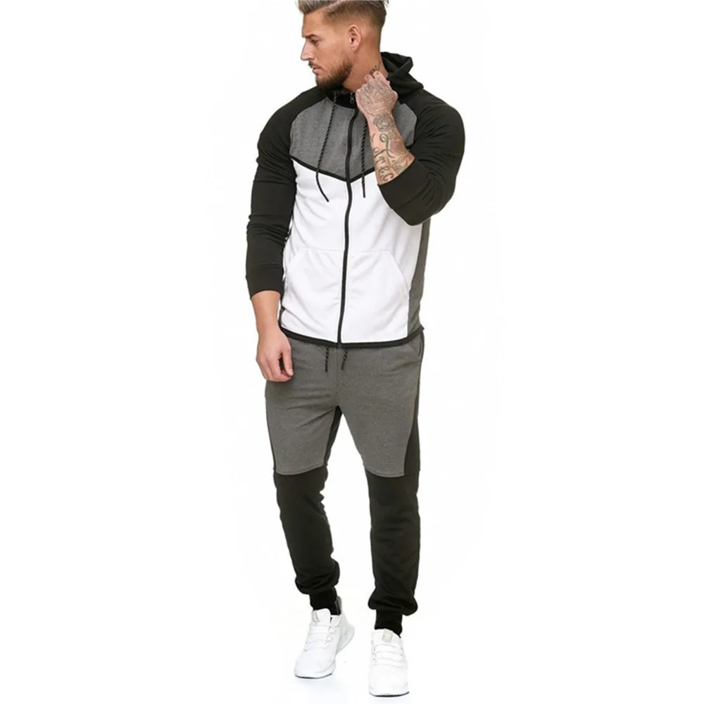 black jogger sweatsuit