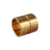 sintered bushing part brass bushing oil brass flanged custom brass bushing thread