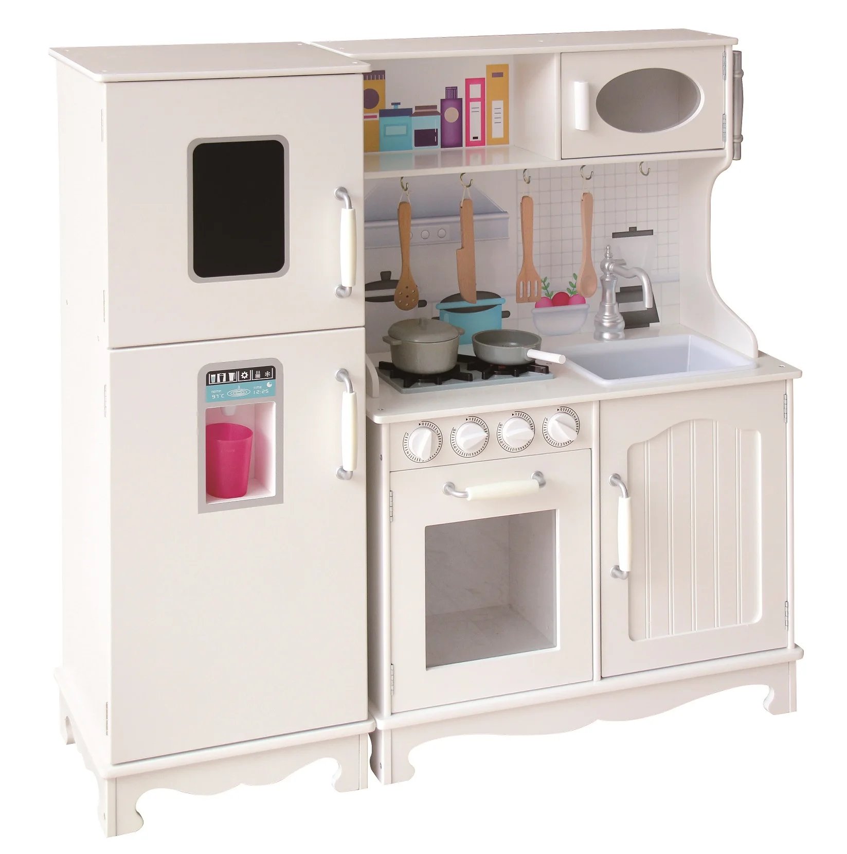 Mdf Interactive Role Play Kitchen Design Utensil Toy Cooking Set Mdf Interactive Role Play Kitchen