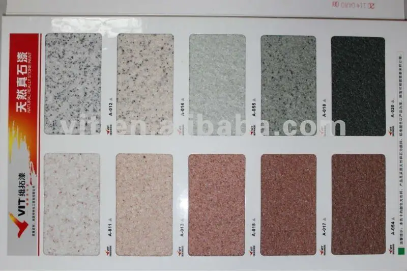 Pintura Con Textura De Piedra Natural Para Pared Exterior - Buy Pintura