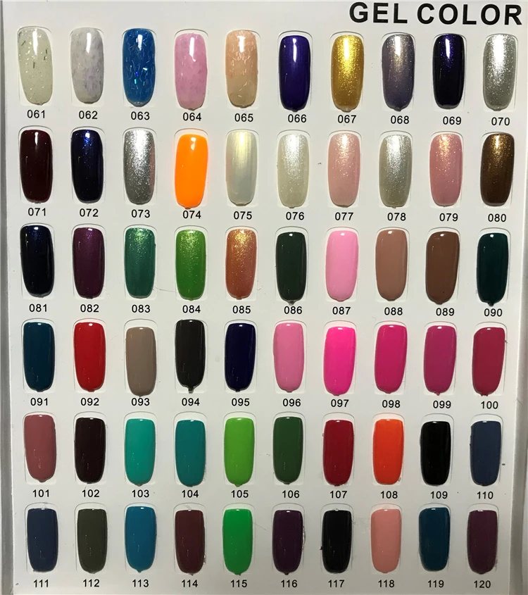 Gel Effect Nail Polish Essie Colors Display For 120 Colors 10ml ...