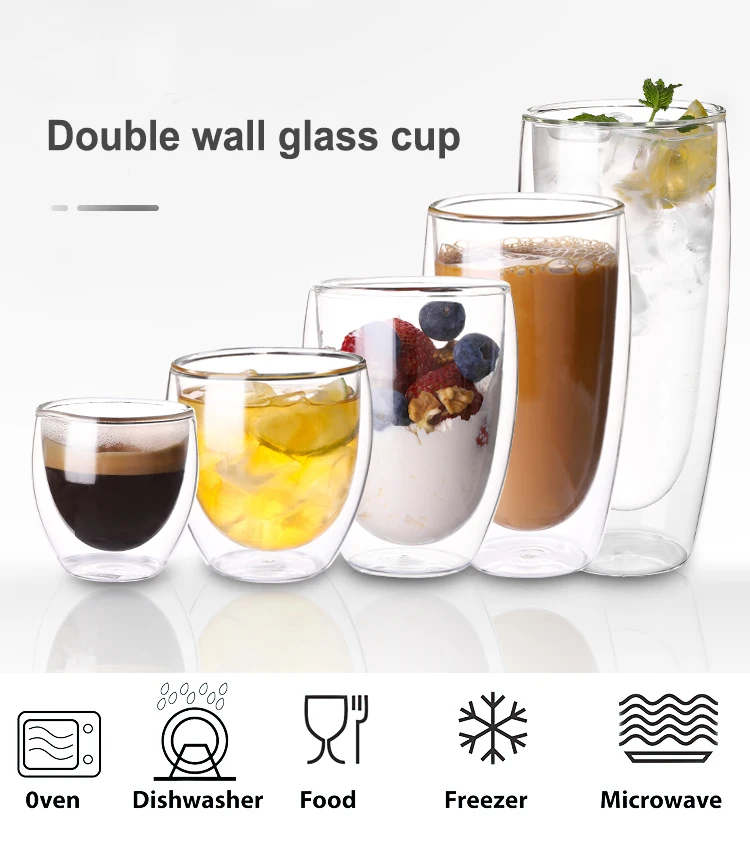 Wholesale Double Wall Glass Coffee Mug Cup Buy Coffee Mug Cup