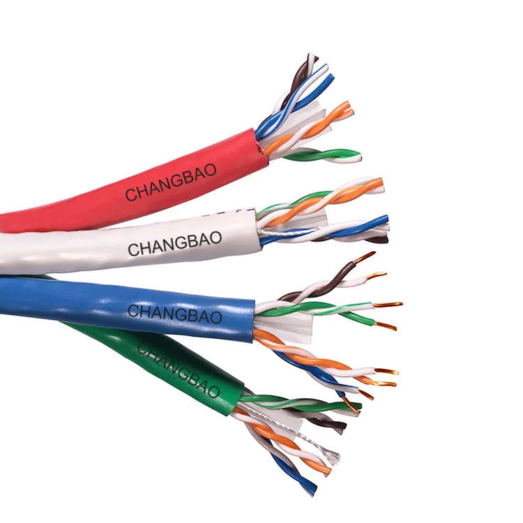 Changbao Cat6 Cat6a 23AWG 4Pair UTP FTP STP Indoor Lan Ethernet Network Cat6 Cable Price - ANKUX.COM