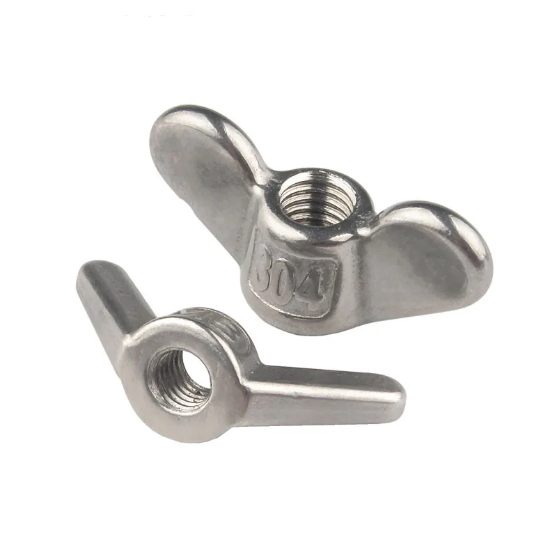Box of 100 M4 304 Stainless Steel Wing Nut 