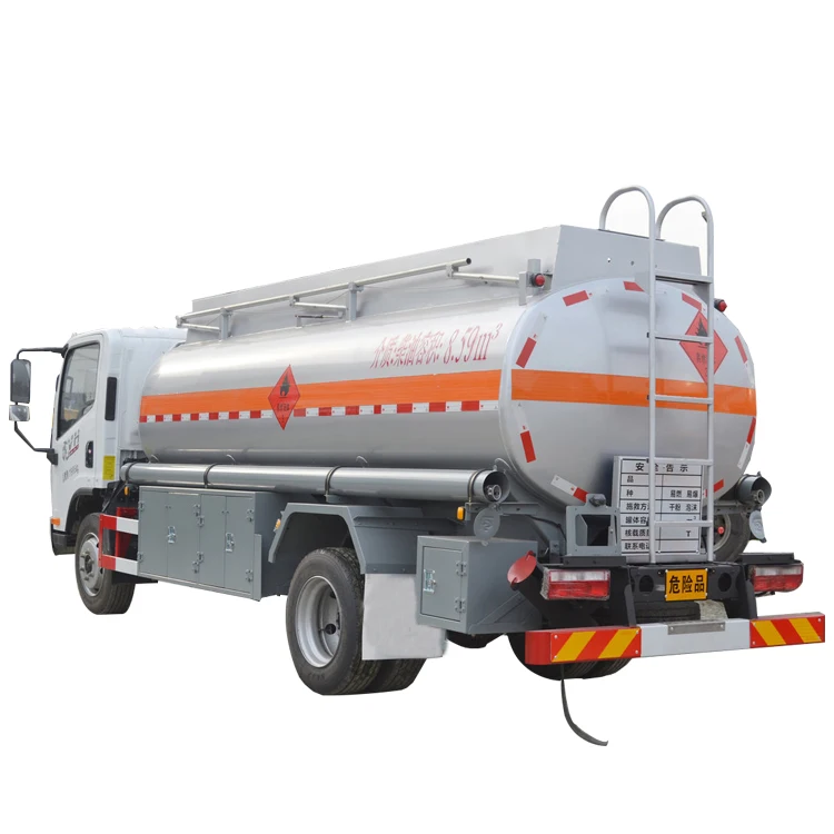 china qilin faw mini fuel delivery truck/5000 liters fuel tank truck/fuel truck tanker