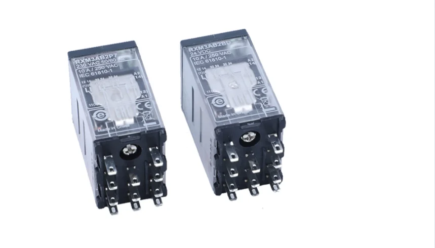 Small Pin Relay Electrical Control Components RXZE2S111M 11-Pin Relay Base - Small ...