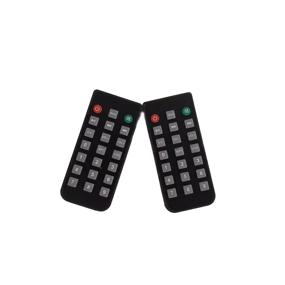 Taidacent 00ff 807f 00bf Silicon Black 21 Button Remote Controller ...