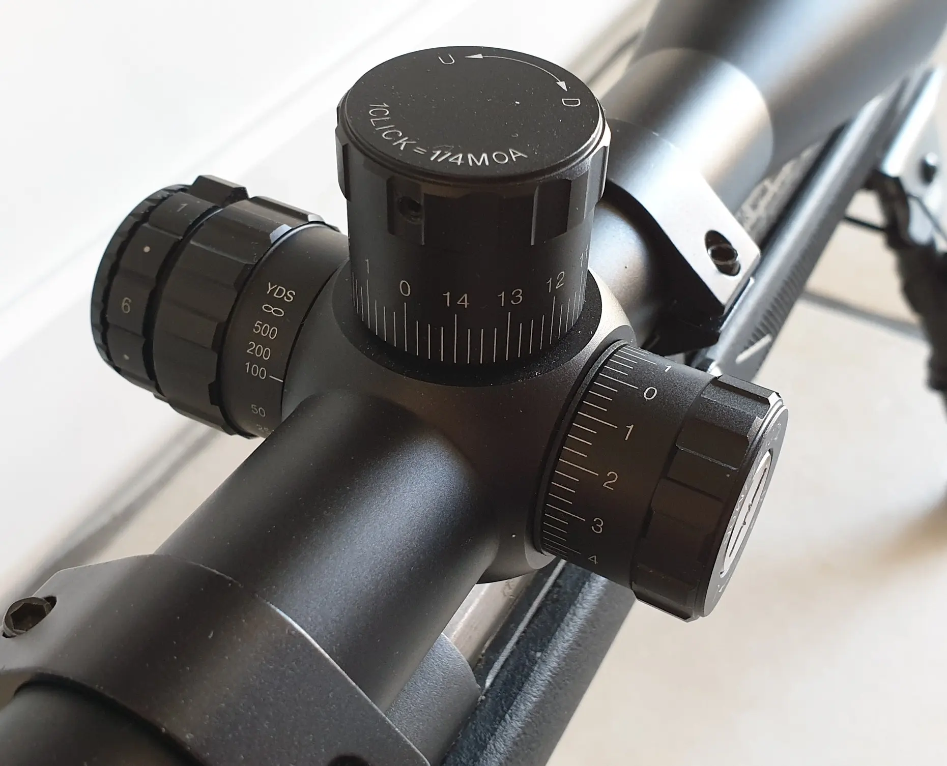 Vector Optics Tourex 624x50 Illuminated Moa Ffp Scope With Zero Stop