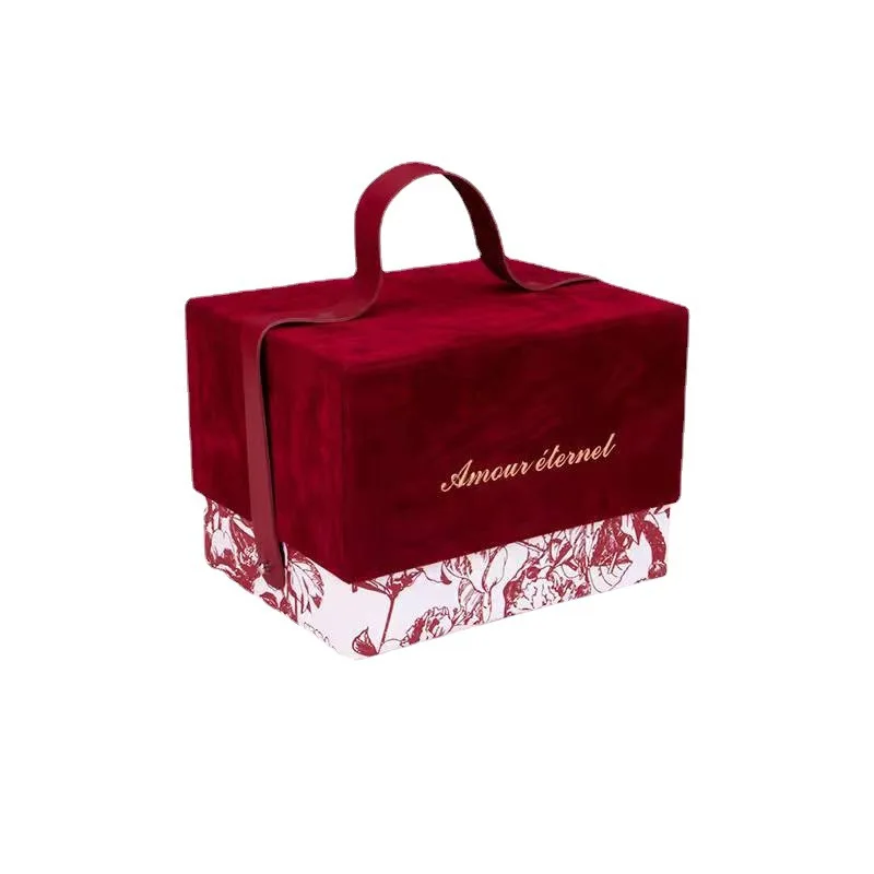 Custom Logo Luxury Large Dress Packaging Box Wedding Dress Box With