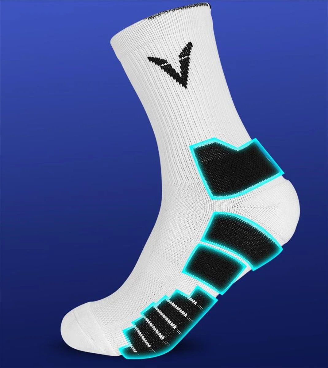 New Designer Customize Logo Basketball Socks Protection System