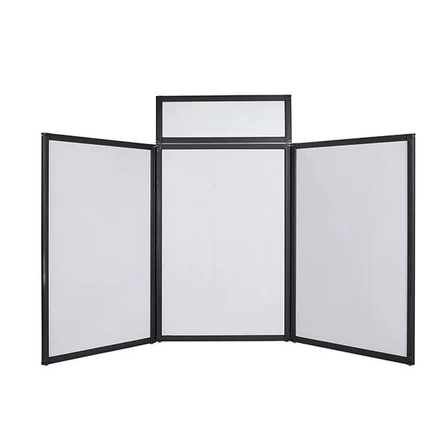 
tabletop fabric folding panel display board 