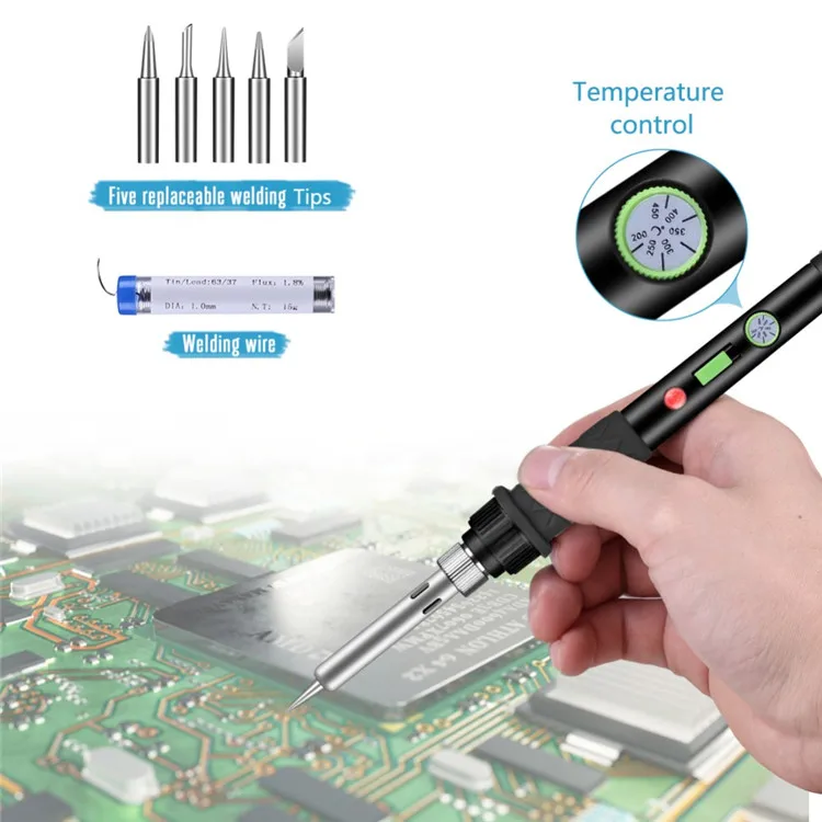 Soldering Iron Kit 110v/220v Soldering Iron Portable Adjustable