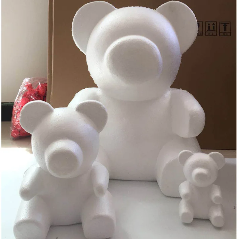 styrofoam teddy