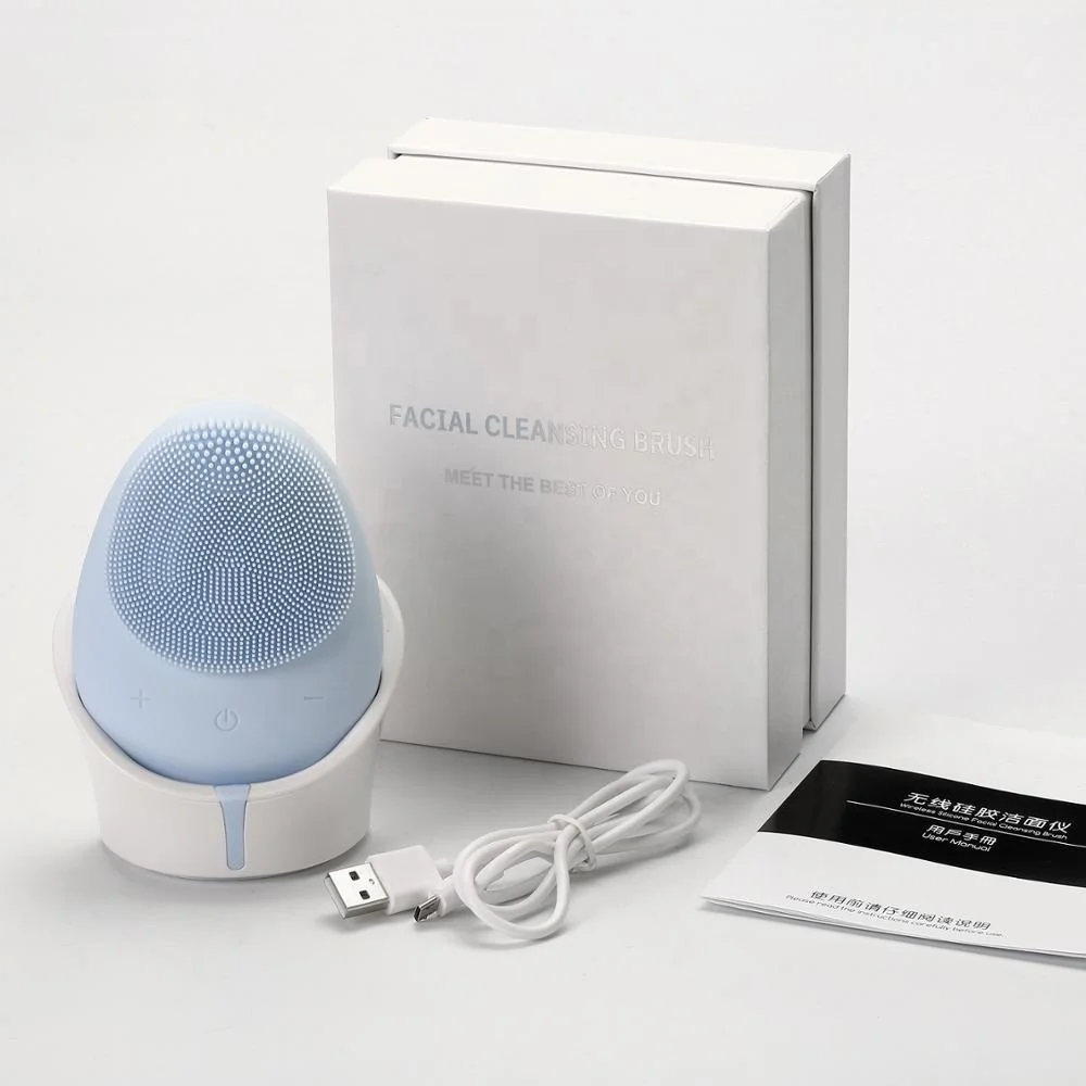 2021 Lumi Spa Advanced Waterproof Vibrating Face Massager Cleanser ...