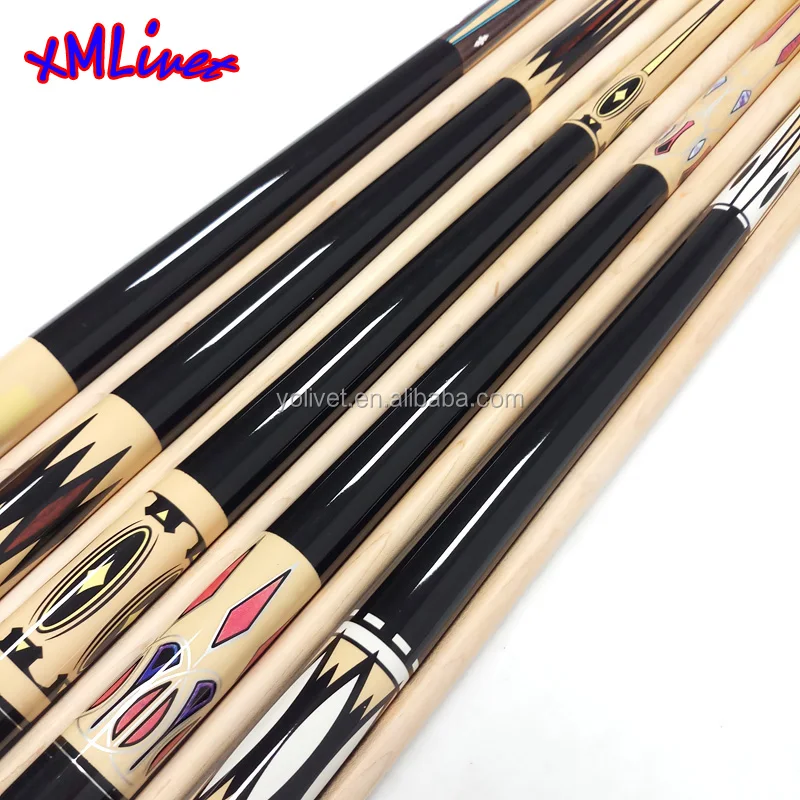 Xmlivet Pool Carom Cues In 142cm Length And Wood Joint 13mm Billiard