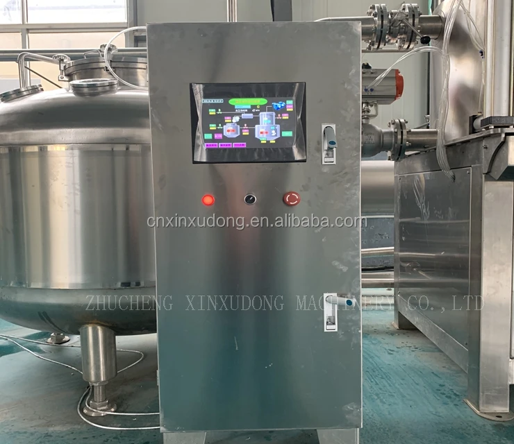 Vegetable and fruits chips vacuum frying machine
