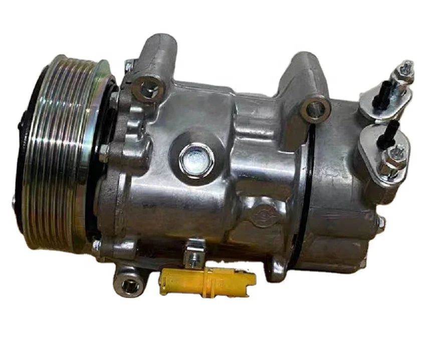 6v12 Ac Compressor For Peugeot 206 307 Citroen Fiat Oem 9655191580