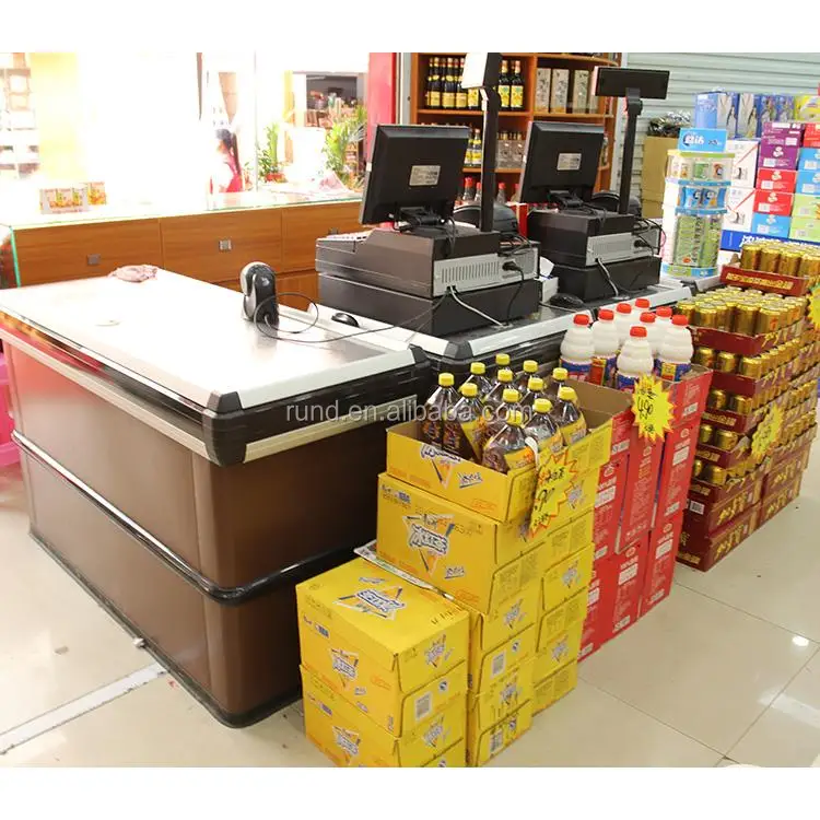 Cash Register Stand Used Shop Counters For Sale Supermarket Retail